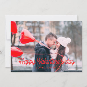 Happy Valentine's day photo card