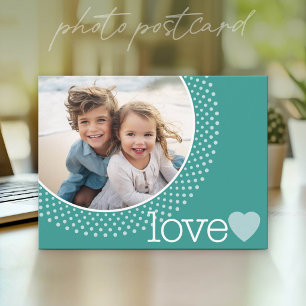 Happy Valentines Day Photo Holiday Postcard