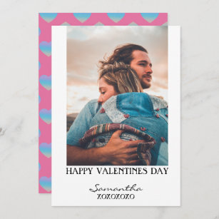 Happy Valentines Day Photocard Holiday Card