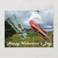 Happy Valentine's Day postcard