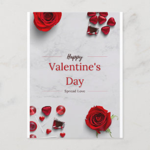 Happy Valentine's Day Postcard