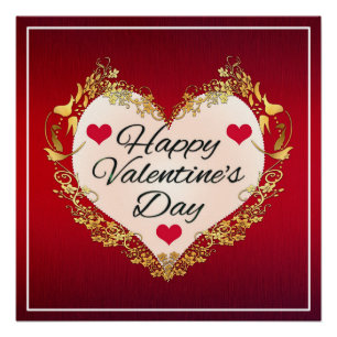 Happy valentine's Day! Poster
