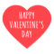 Happy Valentine's day red heart