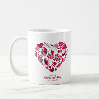 "Happy Valentine's Day - Romantic love" Coffee Mug