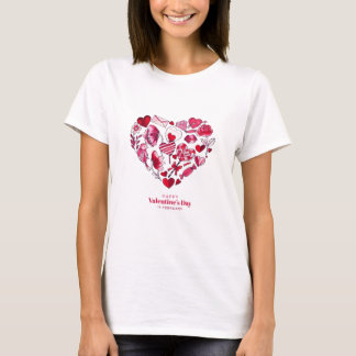 "Happy Valentine's Day - Romantic love" T-Shirt
