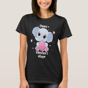 Happy Valentine's Day Roses Date Night Flowers Lov T-Shirt