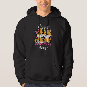 Happy Valentine's Day Roses Date Night Flowers Shi Hoodie