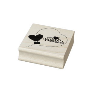 Happy Valentine's Day Rubber Stamp