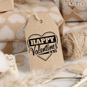 Happy Valentine's Day Rubber Stamp