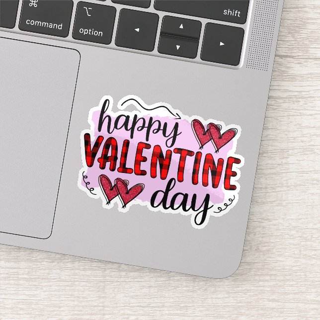 Happy valentines day sticker (Detail)