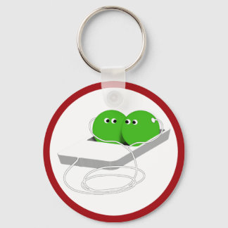 Happy Valentine's Day, Sweet Pea Key Ring