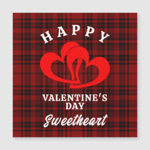 HAPPY VALENTINE'S DAY SWEETHEART MAGNETIC INVITATION