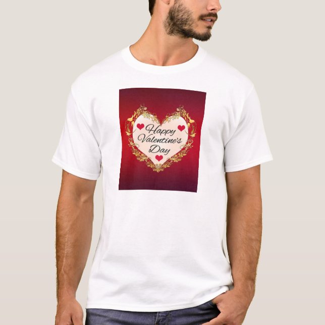 Happy valentine's Day!  T-Shirt (Front)