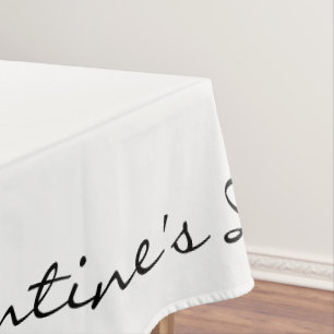 Happy Valentine's Day Tablecloth