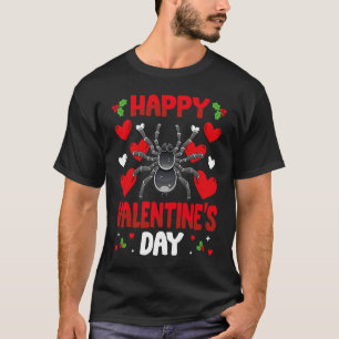 Happy Valentines Day Tarantula Heart Love Animal T-Shirt