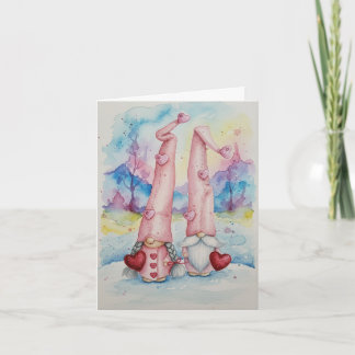 Happy Valentine's Day Thank You Card