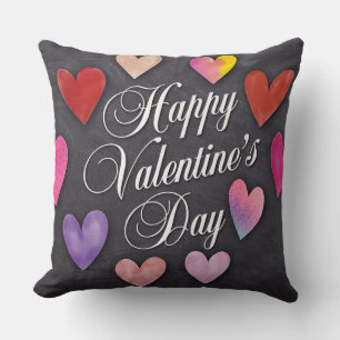 Happy Valentine's day Throw Pillow