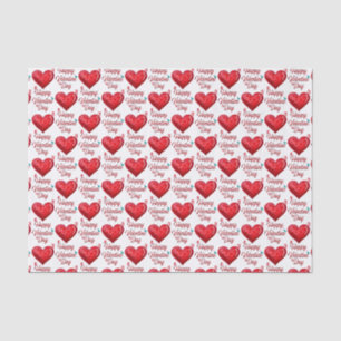 Happy Valentines Day Tissue Paper
