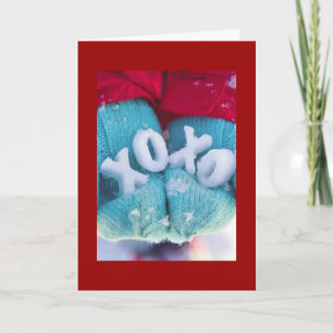 HAPPY VALENTINE'S DAY TO THE "LOVE OF MY LIFE" XOX HOLIDAY CARD