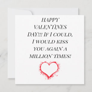 HAPPY VALENTINE'S DAY to your special person Holid Holiday Card