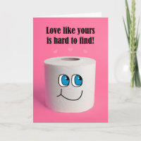 Happy Valentine's Day Toilet Paper Pandemic Humour