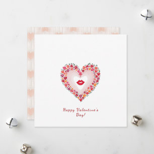Happy Valentine's Day! Valentine's card. Holiday Card