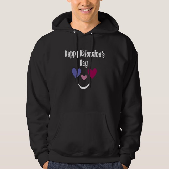 Happy Valentine's Day  Vday  Tweens Youth Hoodie (Front)