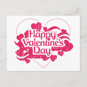 Happy Valentine's Day (Vintage) Holiday Postcard