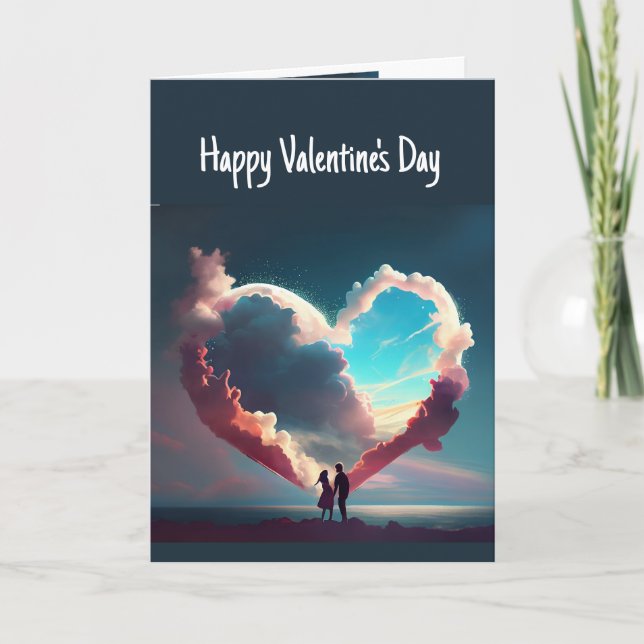 Happy Valentine's Day World of Love  Card (Front)