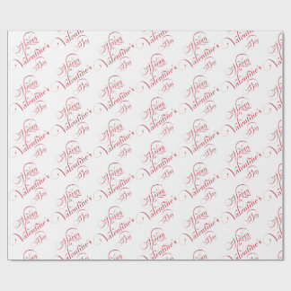 Happy Valentine's Day Wrapping Paper