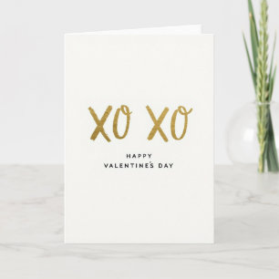 Happy Valentines Day Xo Xo Card