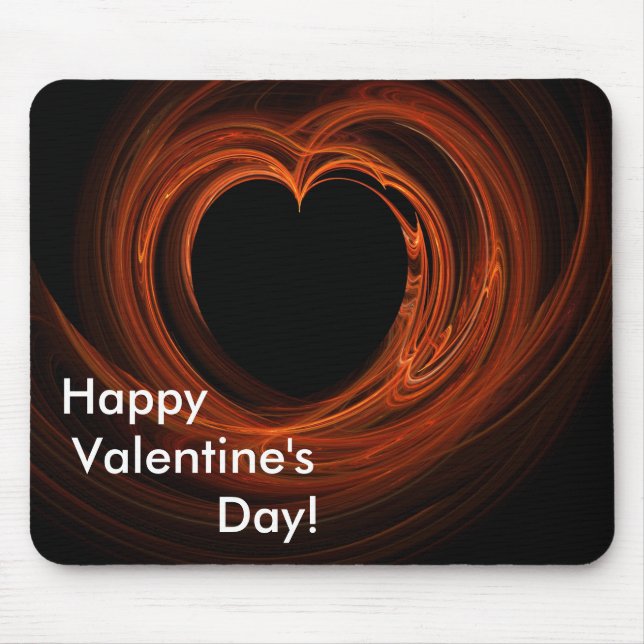 Happy Valentine's          ... Mouse Pad (Front)