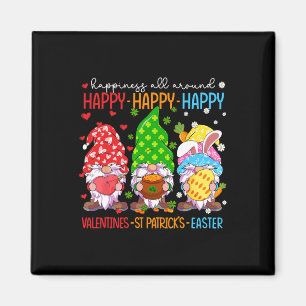 Happy Valentines St Patrick Easter Happy Holiday G Magnet