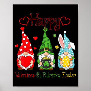 Happy Valentines St Patrick Easter Happy Holiday G Poster