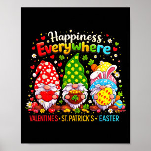 Happy Valentines St Patrick Easter Happy Holiday G Poster