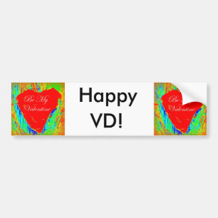happy  vd bumper sticker