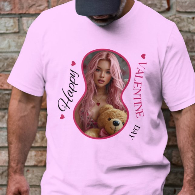 Happy Velentine's Day - Enveloping Warmth T-Shirt (Creator Uploaded)