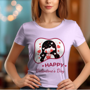 Happy Velentine's Day - Heart's Delight Love T-Shirt