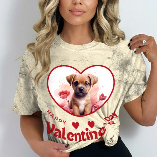 Happy Velentine's Day - Heart's Rapture T-Shirt (Creator Uploaded)