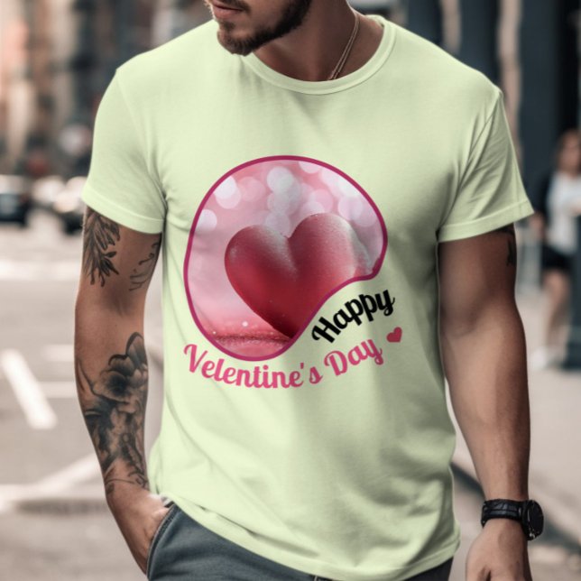 Happy Velentine's Day - Sweetheart's Embrace Dream T-Shirt (Creator Uploaded)