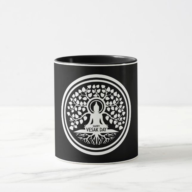 Happy Vesak Day Mug (Center)