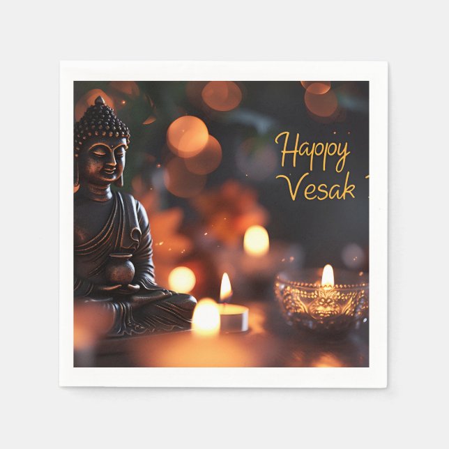 Happy Vesak Napkins (Front)