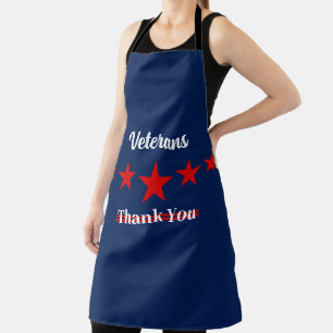 Happy Veterans Day  Apron