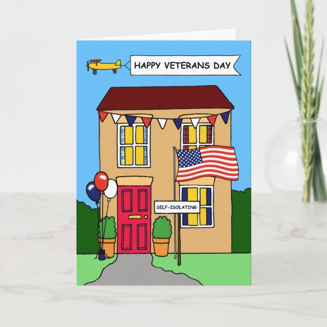Happy Veterans Day Card (Front)