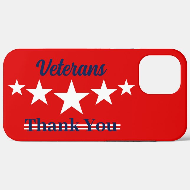 Happy Veterans Day  Case-Mate iPhone Case (Back (Horizontal))