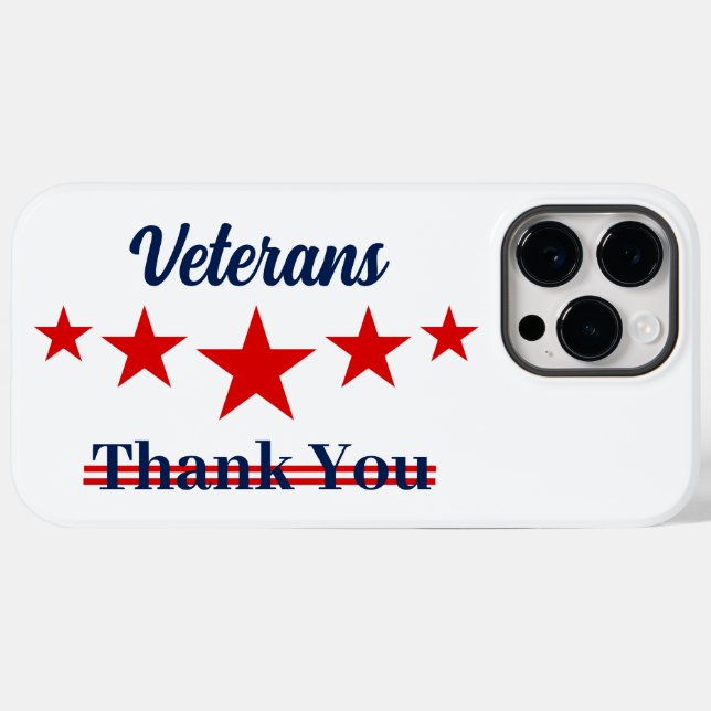 Happy Veterans Day  Case-Mate iPhone Case (Back (Horizontal))