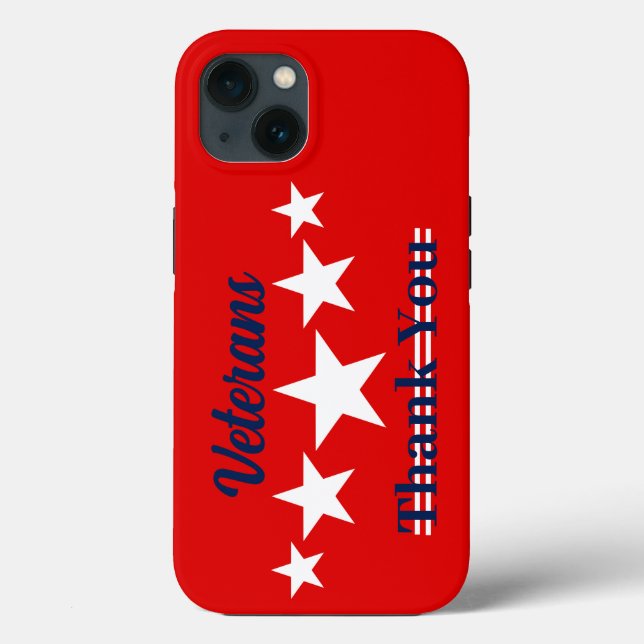 Happy Veterans Day  Case-Mate iPhone Case (Back)