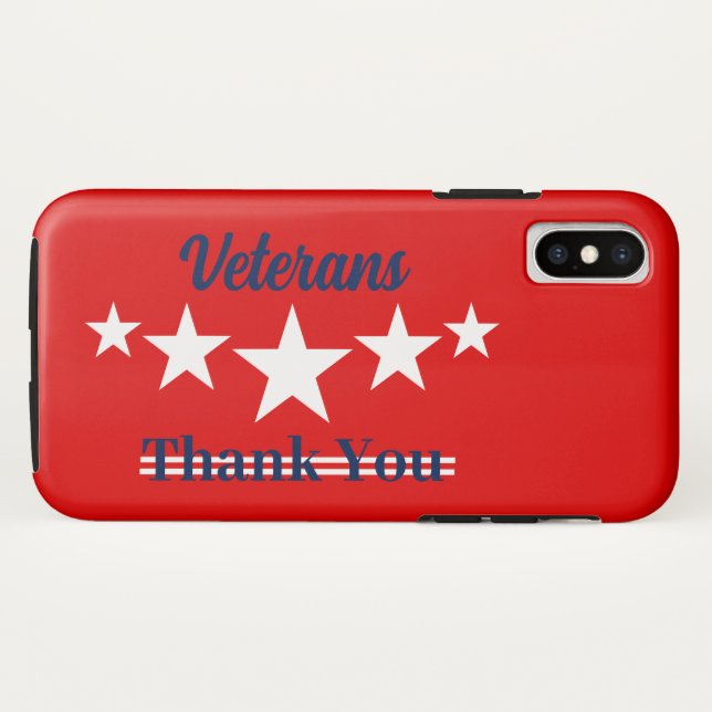 Happy Veterans Day  Case-Mate iPhone Case (Back (Horizontal))