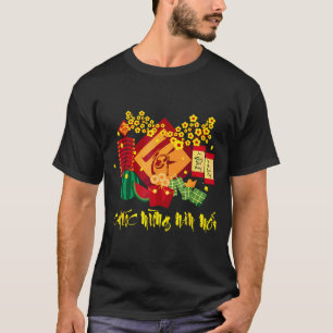 Happy Vietnamese Lunar Chuc Mung Illustration T-Shirt