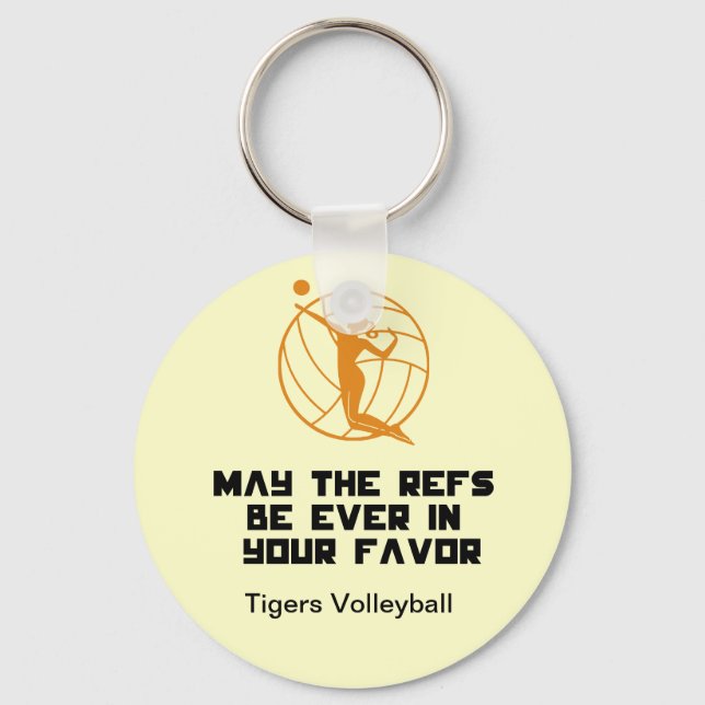 Happy Volley Games Key Ring (Front)